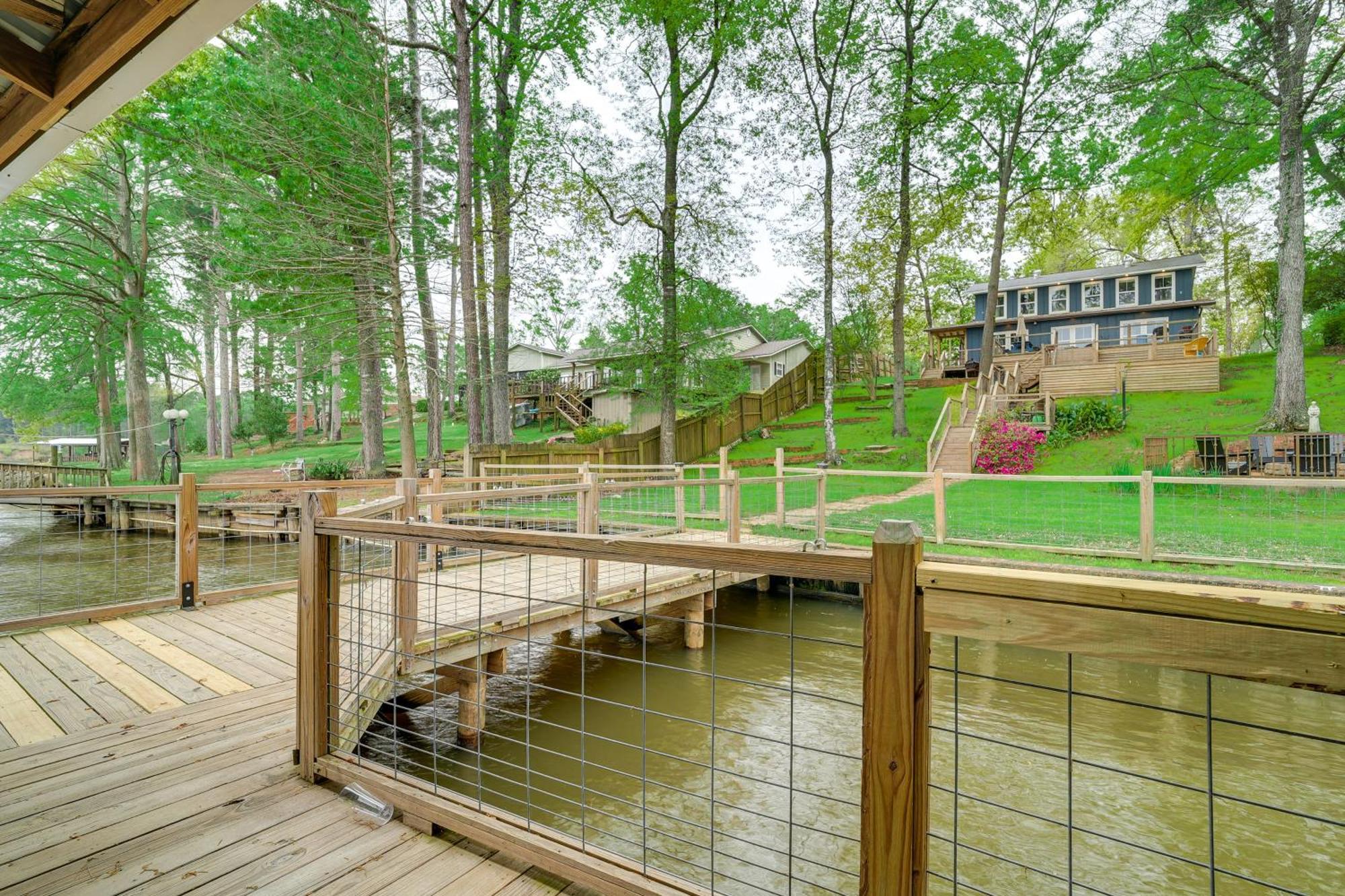 Waterfront House On Toledo Bend With Private Dock! Villa Alliance Exterior foto