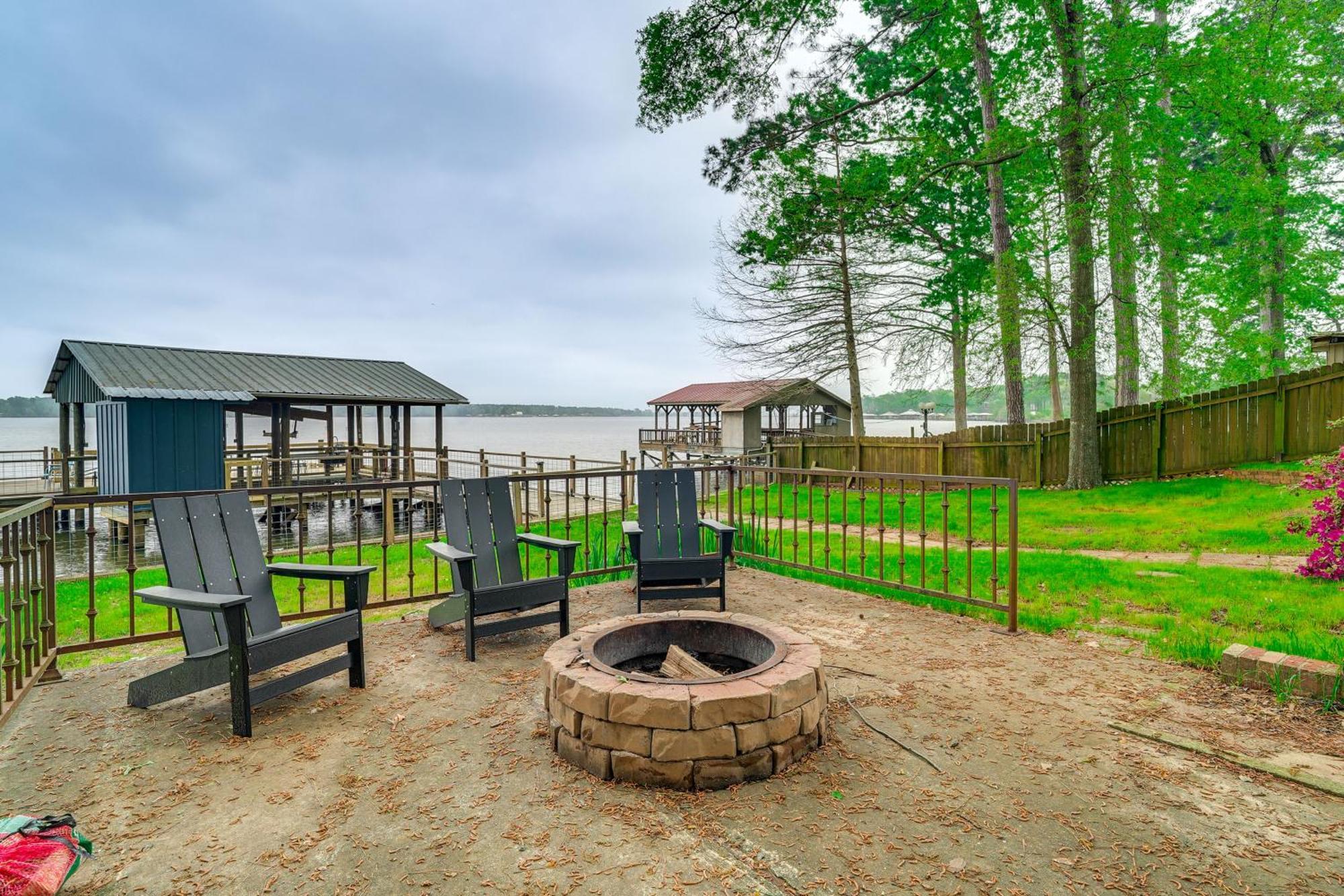 Waterfront House On Toledo Bend With Private Dock! Villa Alliance Exterior foto