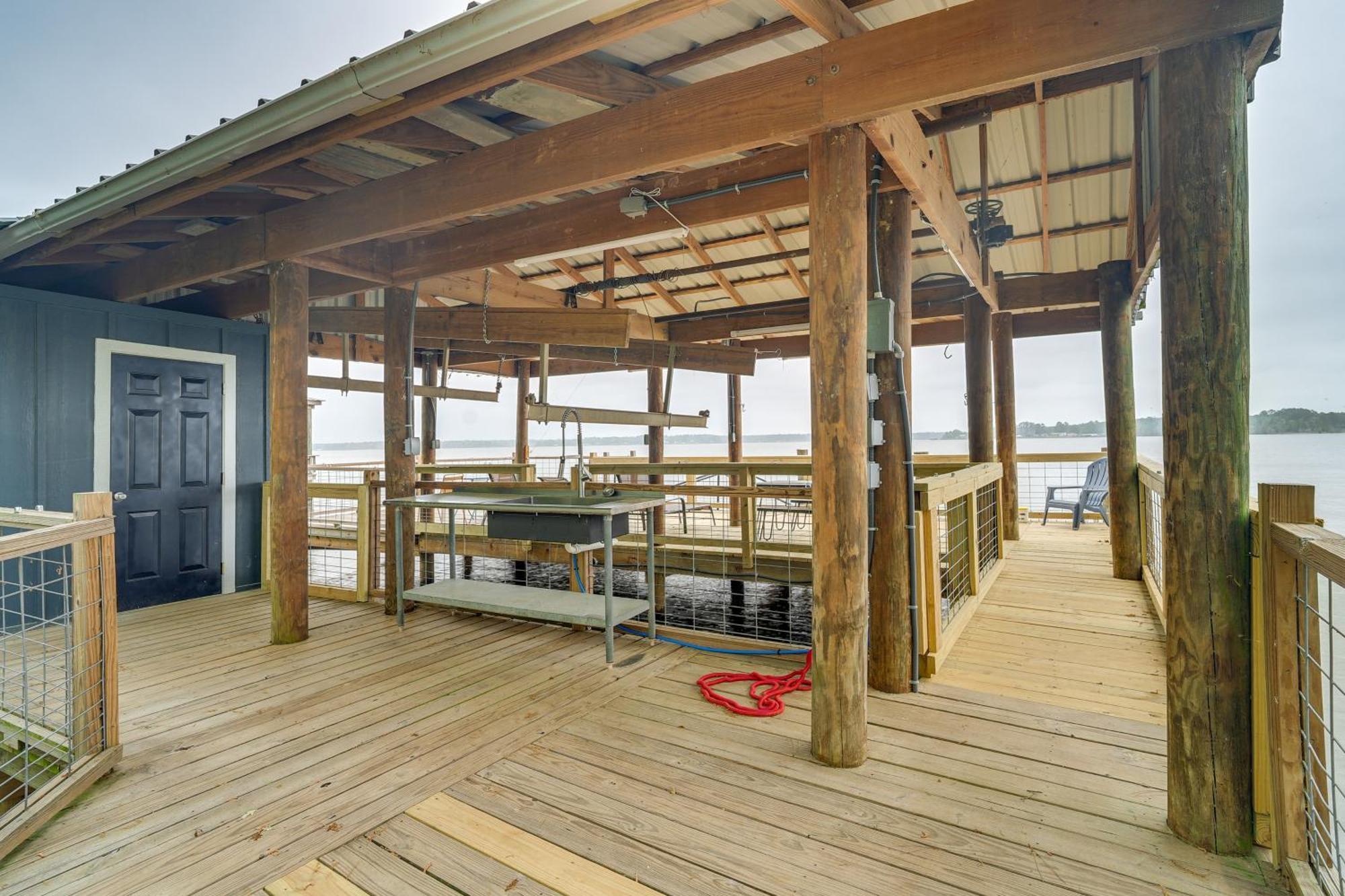 Waterfront House On Toledo Bend With Private Dock! Villa Alliance Exterior foto